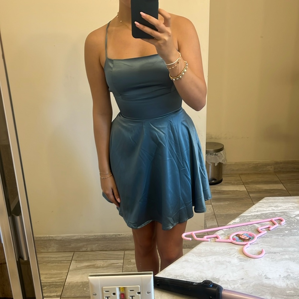 Mini Blue Dress Altard State